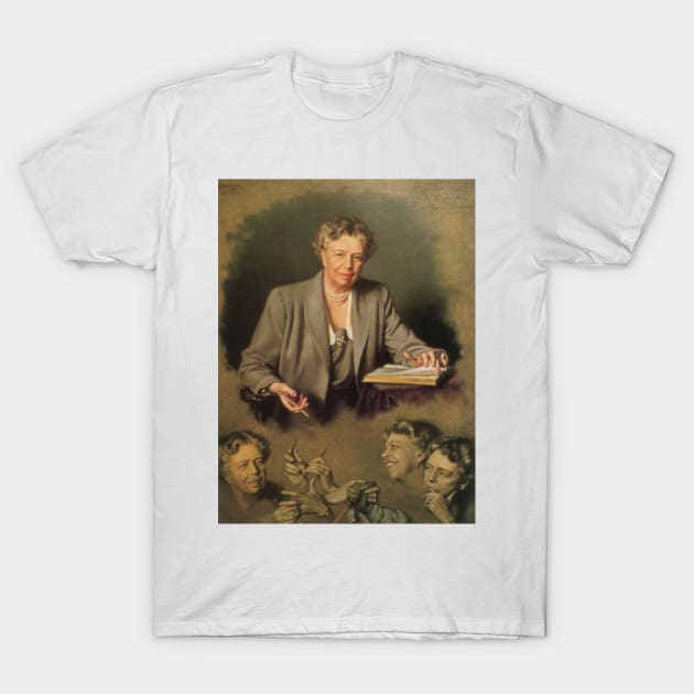 Eleanor Roosevelt, First Lady T-Shirt by ScienceSource